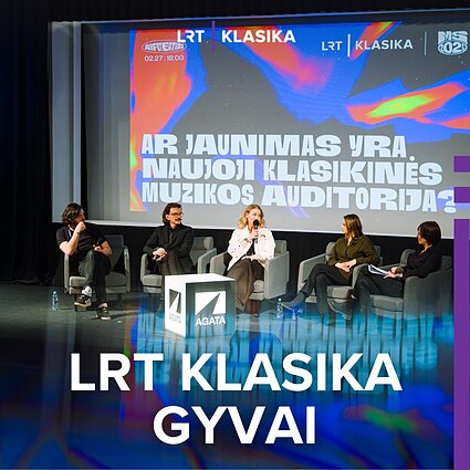 LRT KLASIKOS diskusija Vilniaus knygų mugėje