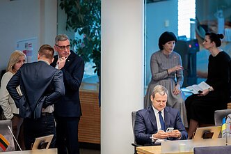 Seimo posėdis. Gintautas Paluckas