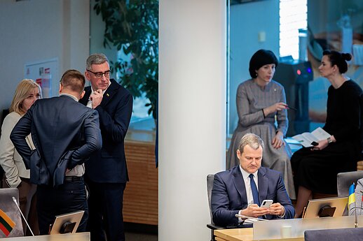 Seimo posėdis. Gintautas Paluckas