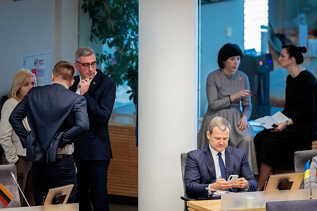 Seimo posėdis. Gintautas Paluckas