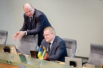 Seimo posėdis. Saulius Skvernelis Seimo posėdis. Saulius Skvernelis