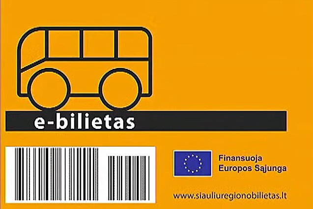 Nauja elektroninio bilieto sistema veiks trijose savivaldybėse Nauja elektroninio bilieto sistema veiks trijose savivaldybėse