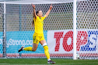 Rimantė Jonušaitė. Pasaulio moterų futbolo čempionato atranka: Lietuva – Bosnija ir Hercegovina