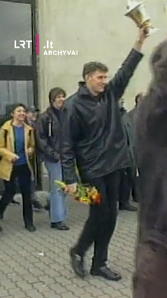 1998 metų balandžio 14 d. Kauno „Žalgiris“ iškovojo Europos taurę