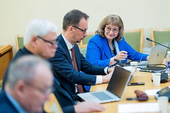 Seimo kultūros komiteto posėdis dėl LRT įstatymo pataisų; Rima Baškienė