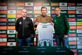 Mindaugas Kasperūnas, Andrius Skerla ir Andrius Tapinas. Vilniaus „Žalgirio“ konferencija