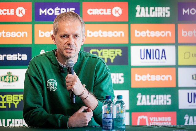 Andrius Tapinas. Vilniaus „Žalgirio“ konferencija