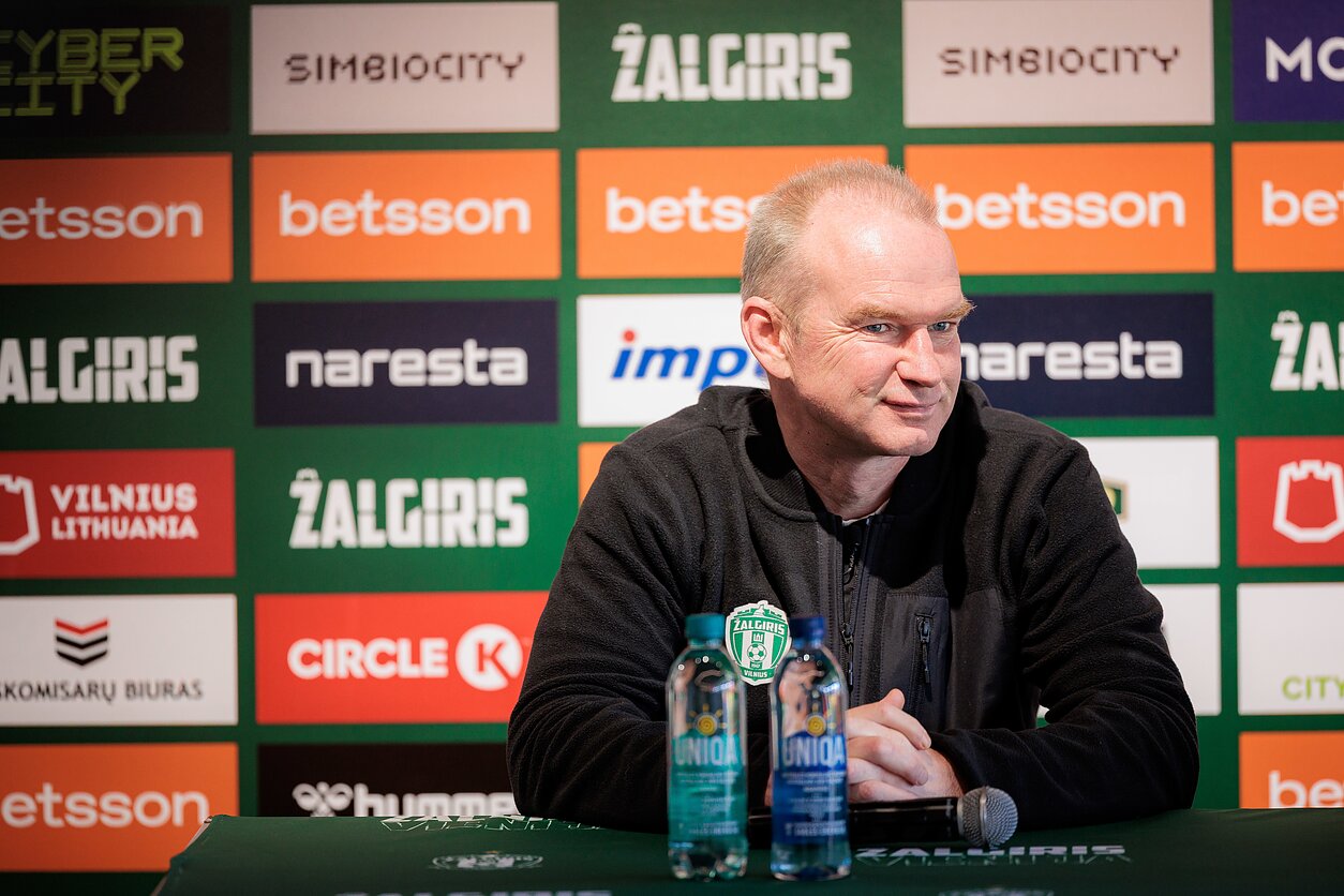 Mindaugas Kasperūnas. Vilniaus „Žalgirio“ konferencija Mindaugas Kasperūnas. Vilniaus „Žalgirio“ konferencija