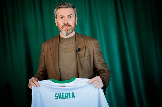 Meile „Žalgiriui“ alsuojantis Skerla klubo pasiūlymu nė nesuabejojo: tai – mano komanda