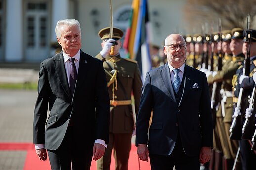 Pirmojo valstybinio vizito per dešimtmetį į Lietuvą atvyko Estijos prezidentas