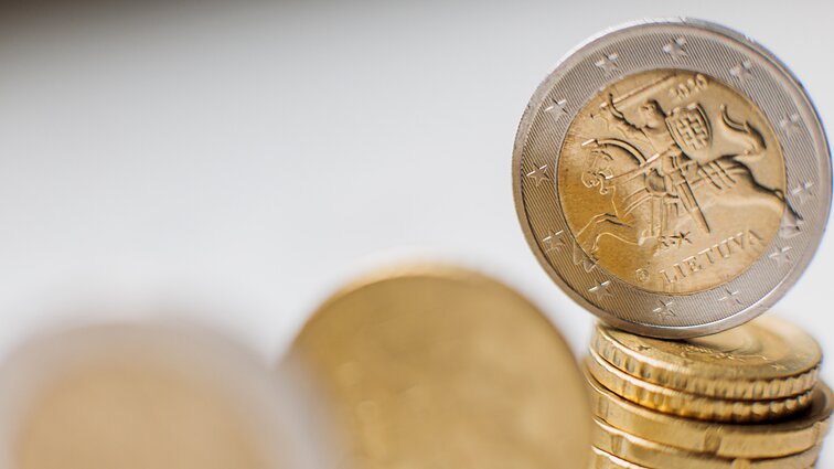 Ekonomistas: beveik pusė lietuvių juodai dienai turi mažiau nei 500 eurų