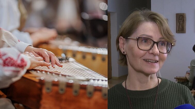 Mokykloje darbo netekusi Virgilija neliūdi: užsimojo išmokyti kaimo moteris groti kanklėm