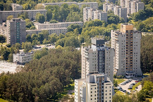 There are no signs of "ghettos" forming in Vilnius, a researcher says