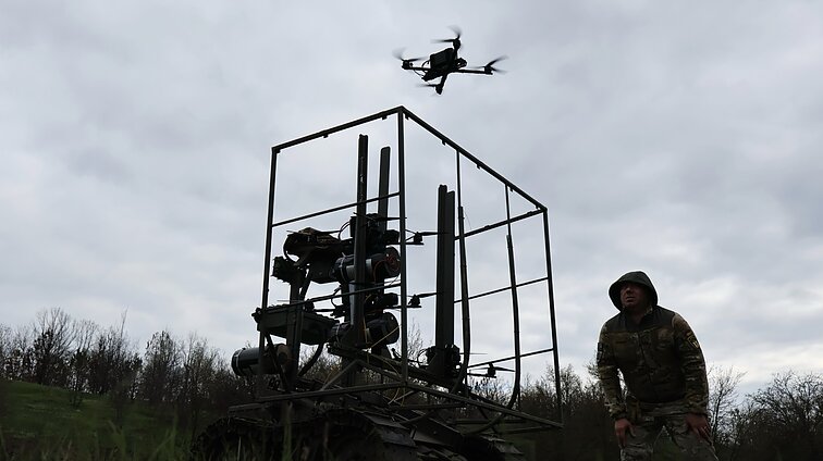 Robotizacijos svarbą kare įvertinęs Antanaitis: dronai gali padaryti pavojingiausią darbą