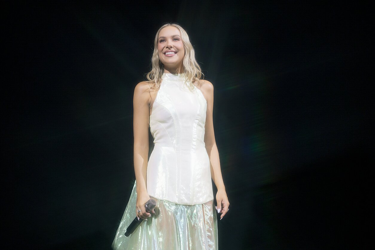 Paulinos Paukštaitytės koncerto akimirka