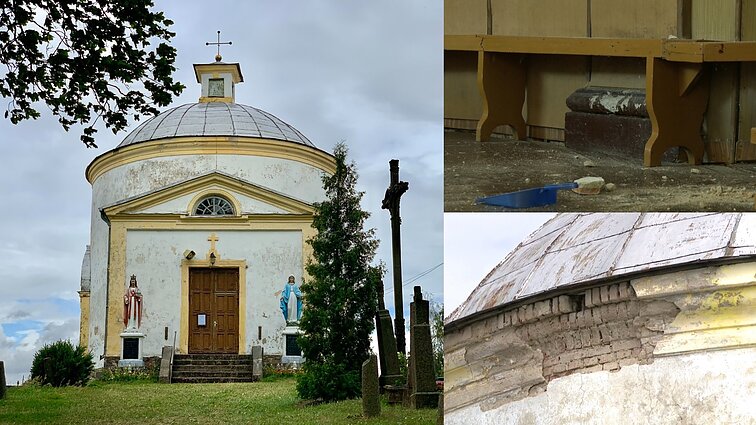 Labūnavos parapija liko be bažnyčios: klebonas sako – lėšų pakaks tik renovacijos pradžiai