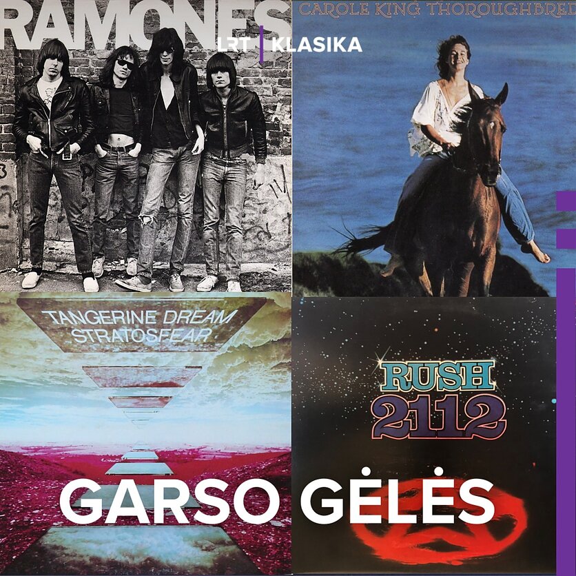 L. Devitos nuotraukų koliažas, Plokštelių siuntinys iš 1976 m.