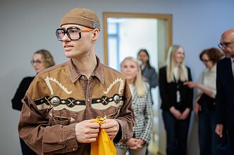 Lion Ceccah apsilankė Užsienio reikalų ministerijoje