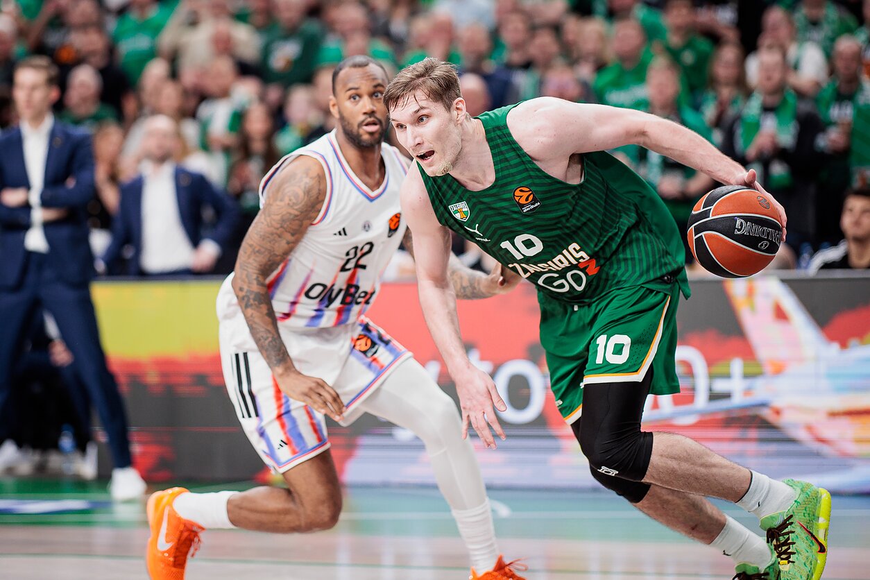 Ąžuolas Tubelis, Eurolyga: Kauno „Žalgiris“ – „Paris Basketball“ Ąžuolas Tubelis, Eurolyga: Kauno „Žalgiris“ – „Paris Basketball“