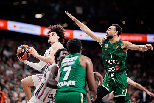Eurolyga: Kauno „Žalgiris“ – „Paris Basketball“