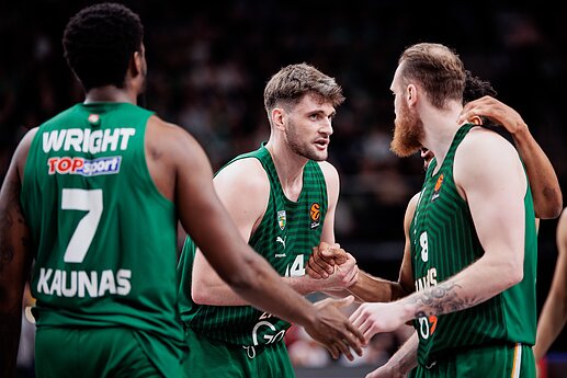 Eurolyga: Kauno „Žalgiris“ – „Paris Basketball“