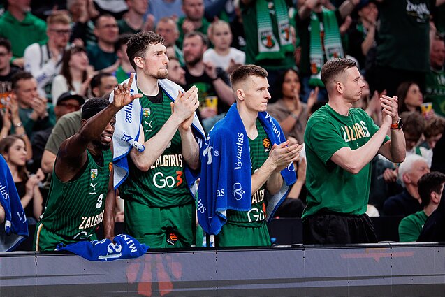 Eurolyga: Kauno „Žalgiris“ – „Paris Basketball“