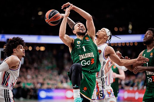 Eurolyga: Kauno „Žalgiris“ – „Paris Basketball“