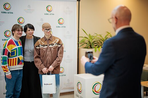 Lion Ceccah apsilankė Užsienio reikalų ministerijoje