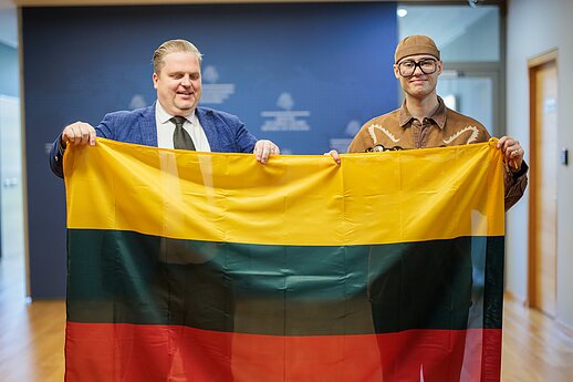 Lion Ceccah apsilankė Užsienio reikalų ministerijoje