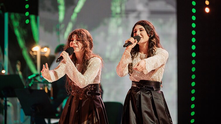 Dainų dainelė 2026. Katrina ir Patricija Gyulbudaghyants – „Gaudė vėjai“