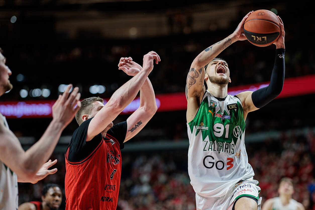 Deividas Sirvydis. LKL: Vilniaus „Rytas“ – Kauno „Žalgiris“ Deividas Sirvydis. LKL: Vilniaus „Rytas“ – Kauno „Žalgiris“