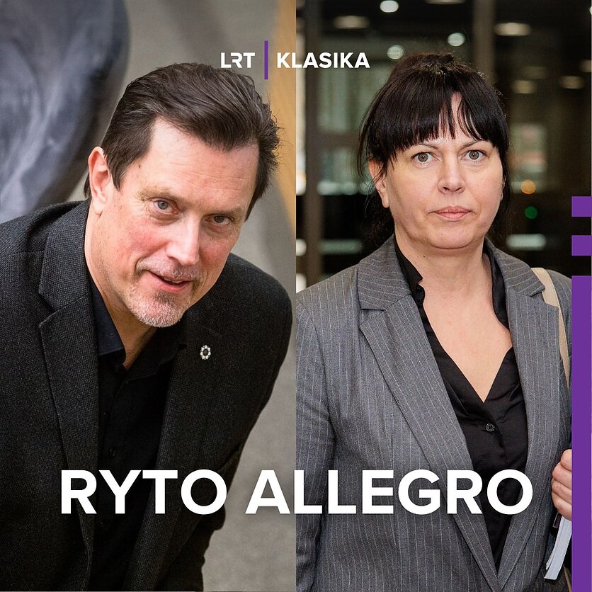 J. Stacevičiaus / LRT nuotr., Vytautas Juozapaitis ir Indrė Kižienė