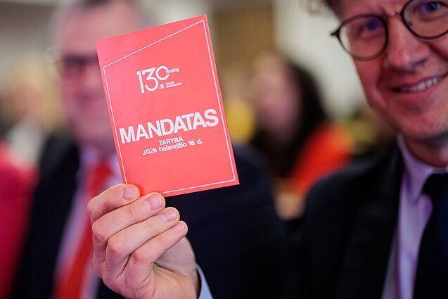 Lietuvos socialdemokratų partijos (LSDP) tarybos posėdis