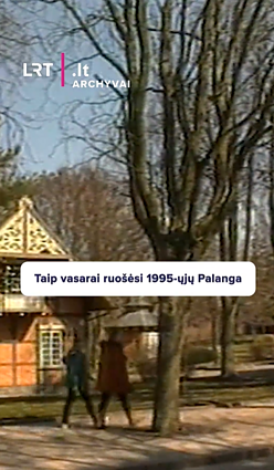 Taip vasarai ruošėsi 1995-ųjų Palanga