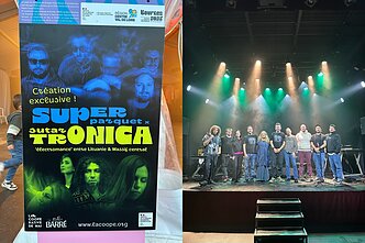 „Sutartronica“ viešnagės Prancuzijoje akimirka