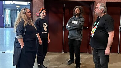 „Sutartronica“ viešnagės Prancuzijoje akimirka