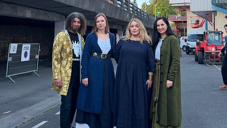 „Sutartronica“ viešnagės Prancuzijoje akimirka