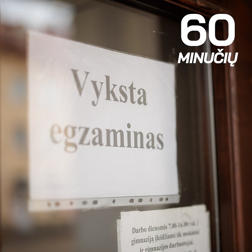 V. Raupelio / LRT nuotr., Du ar tris egzaminus reikės išlaikyti, norint gauti brandos atestatą?