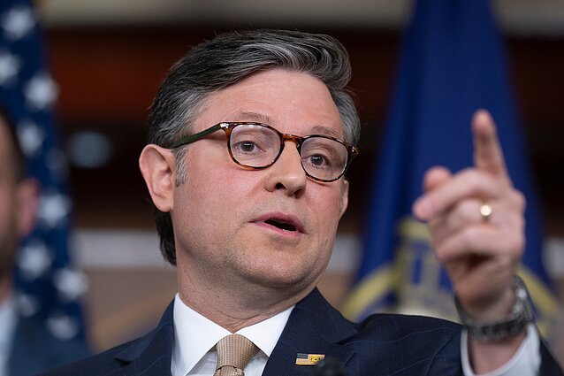 Przewodniczący Izby Reprezentantów Mike Johnson