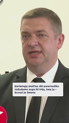 Dėl paramediko nužudymo sulaikyti trys asmenys