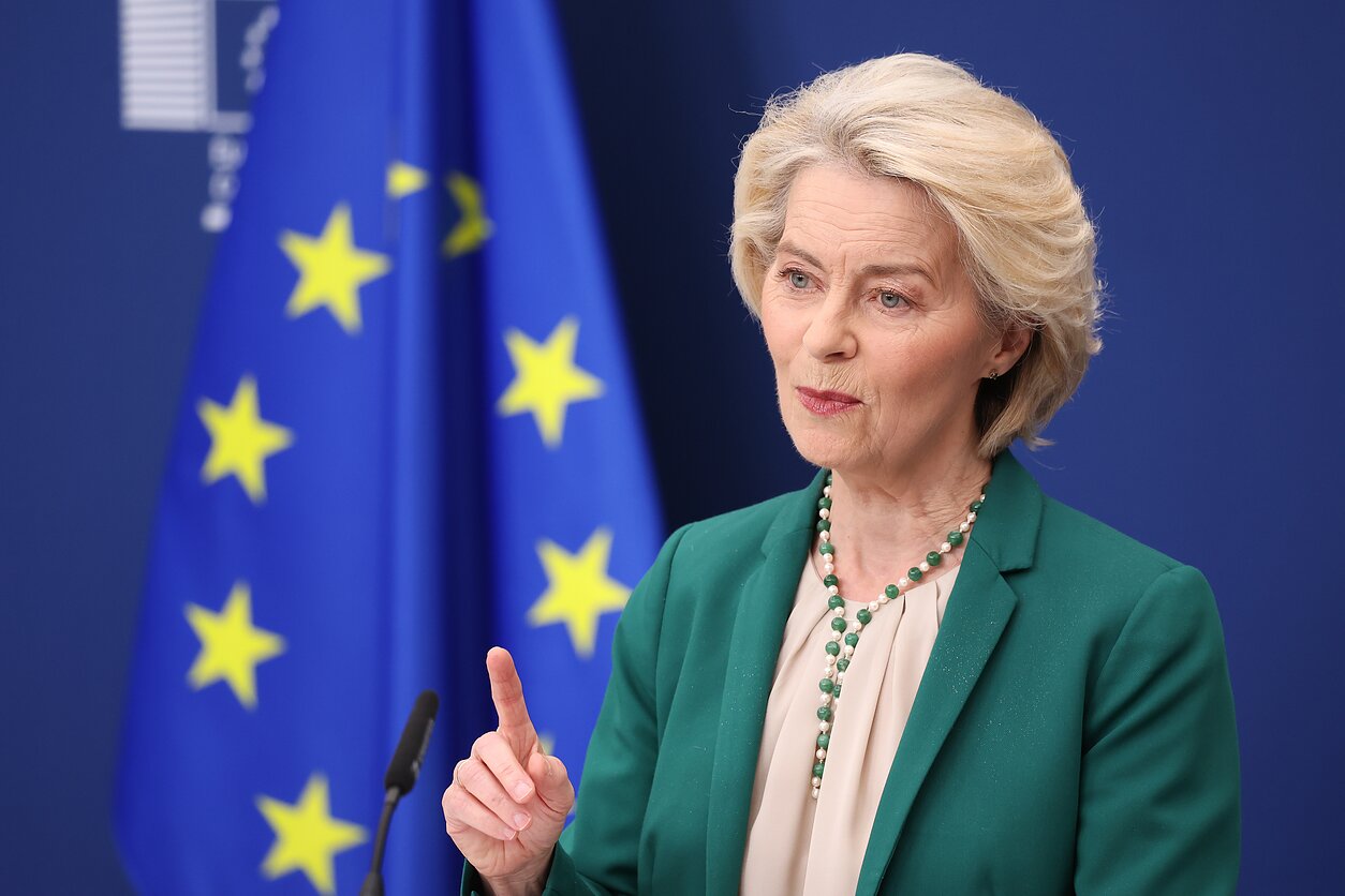 Europos Komisijos pirmininkė Ursula von der Leyen