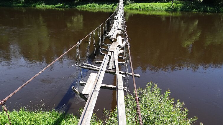 Skersabalių beždžionių tiltas