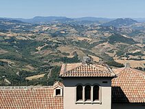 Italija nuo San Marino kalno