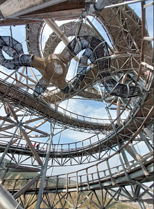 Aukščiausias Lenkijoje apžvalgos bokštas Karkonošėje