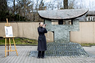 Paminklas Japonijos diplomatui Č. Sugiharai