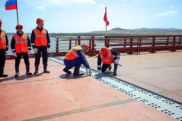 Tarp Rusijos ir Šiaurės Korėjos statomas tiltas