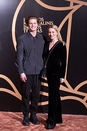 Vaida Ganytė su sūnumi