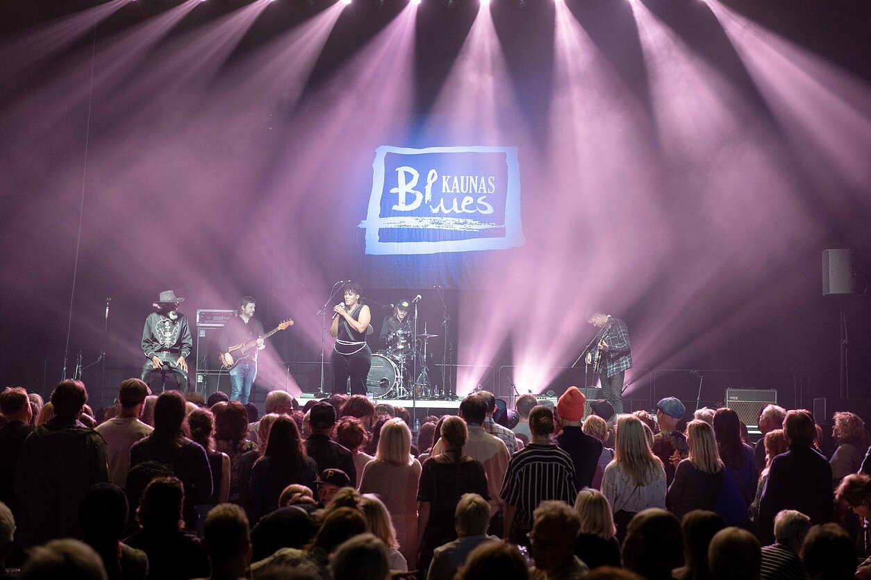 Festivalio „Kaunas Blues“ akimirka