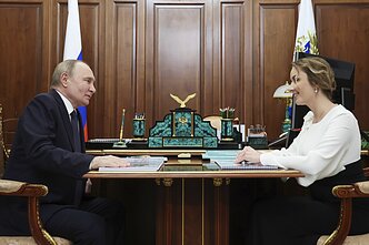 Vladimiras Putinas ir Maria Lvova-Belova