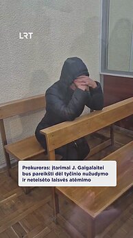 Į teismą atvežta paramediko nužudymu įtariama buvusi jo žmona